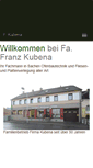 Mobile Screenshot of f-kubena.at